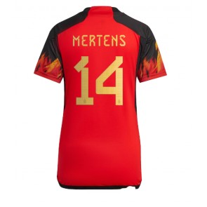 Lacne Ženy Futbalové dres Belgicko Dries Mertens #14 MS 2022 Krátky Rukáv - Domáci